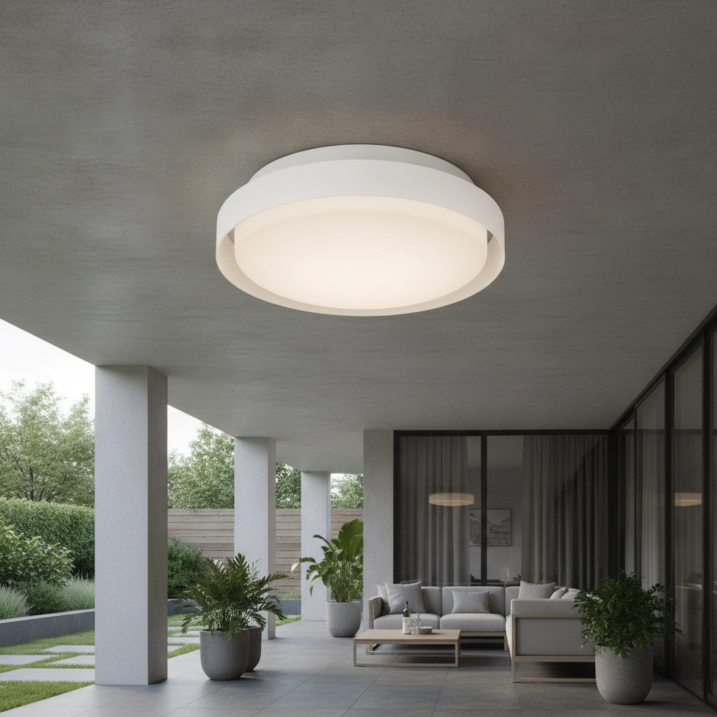 Deckenlampe Oliver Ø 27cm weiß