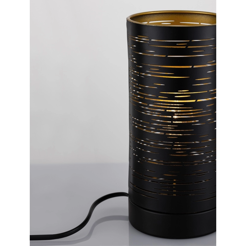 Tischlampe Zane schwarz Lyora 5212017432438