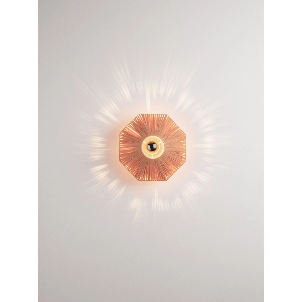 Wandlampe Elvio Terrakotta Ø 30 cm Lyora 5212017493873
