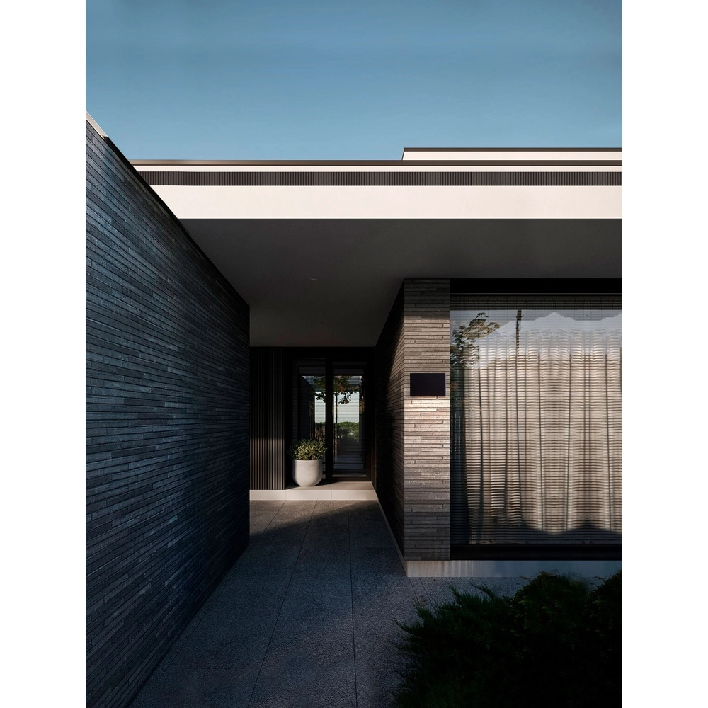 Schlanke Wandleuchte Yoko Daunen-Schwarz Lyora 5212017453747