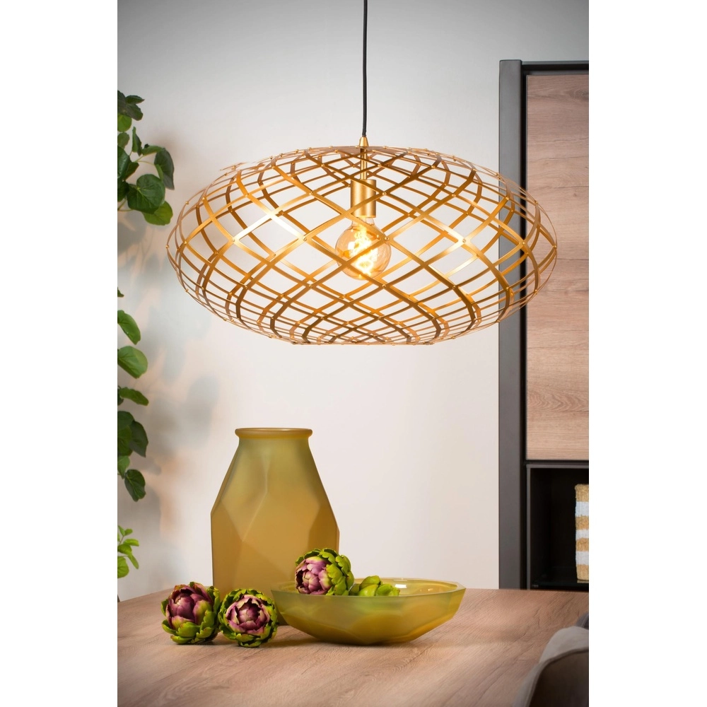 Pendellampe Wolfram Ø 65 cm Gold Lucide 5411212211132