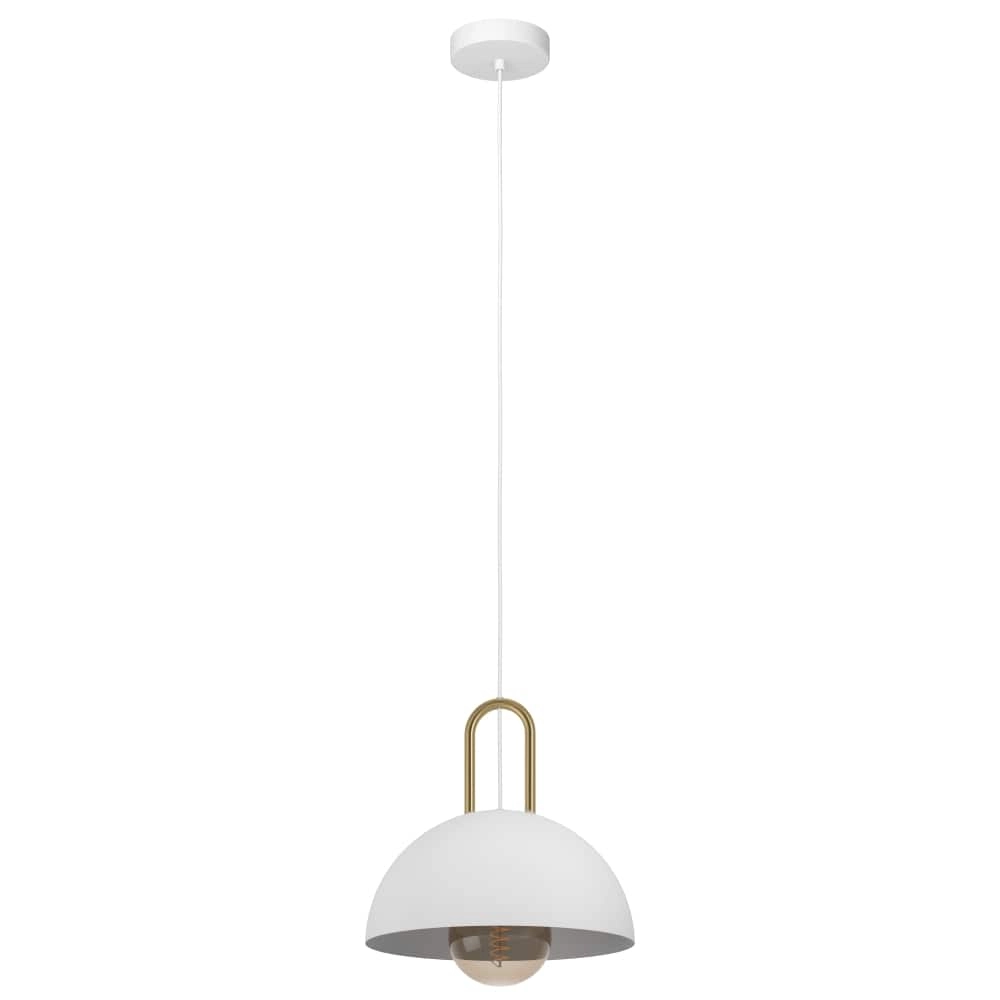 Hängelampe Calmanera weiß mit gold Eglo 9002759996956