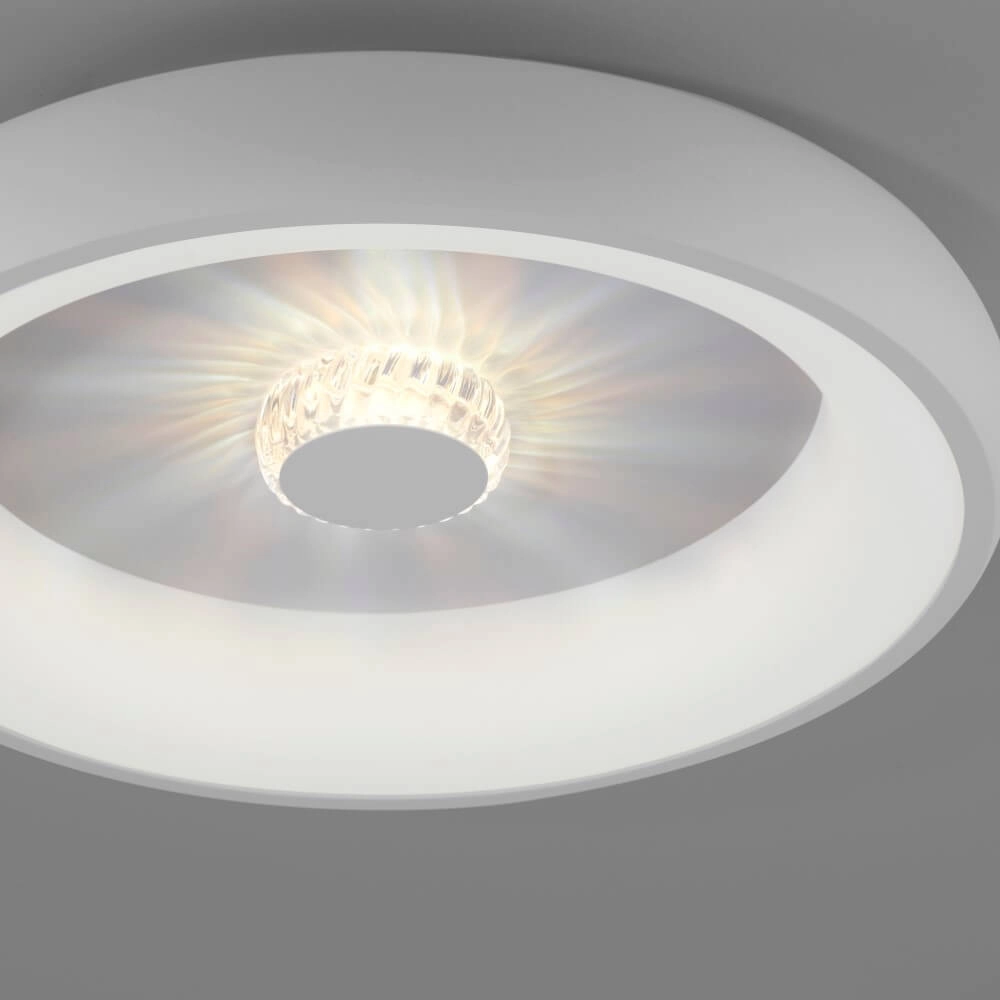 Runde Deckenleuchte Vertigo weiß Ø 46,5cm Just Light 4043689994709