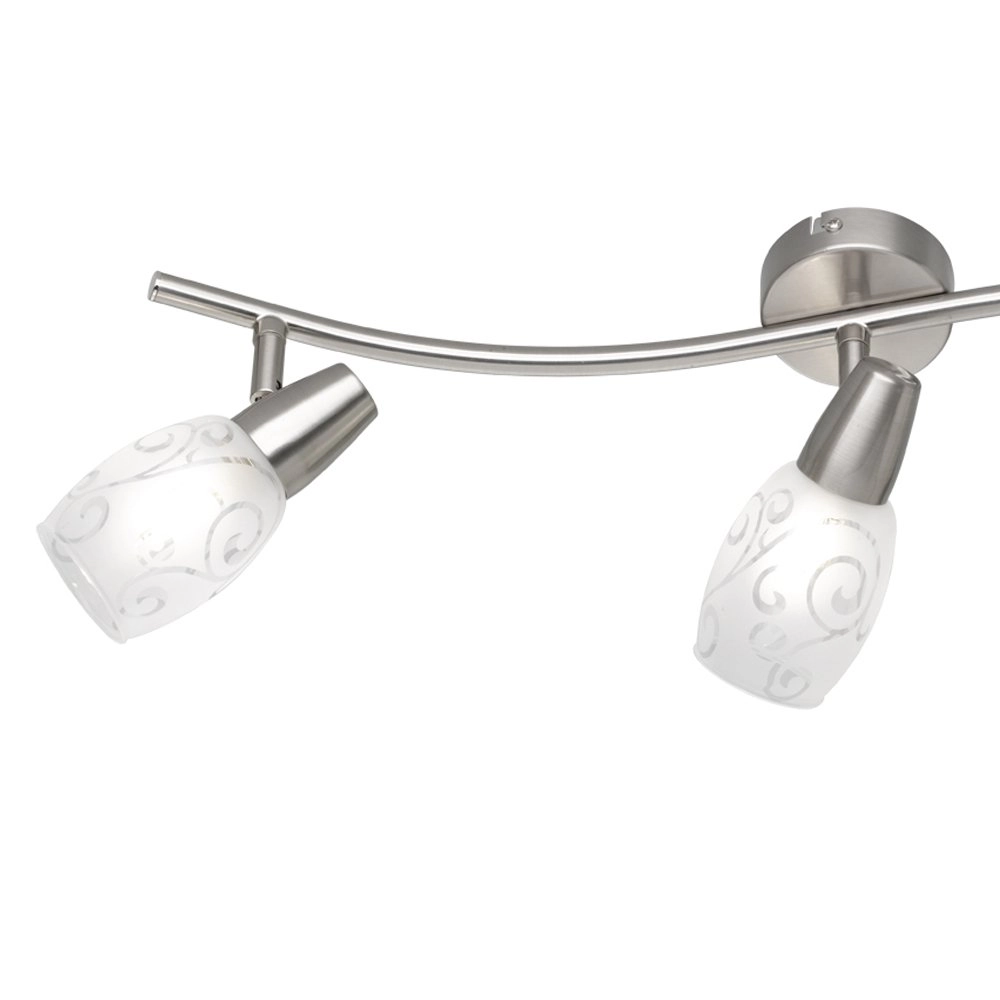 Deckenleuchte Colmar 3-Licht-Nickelmatte Trio 4017807305173