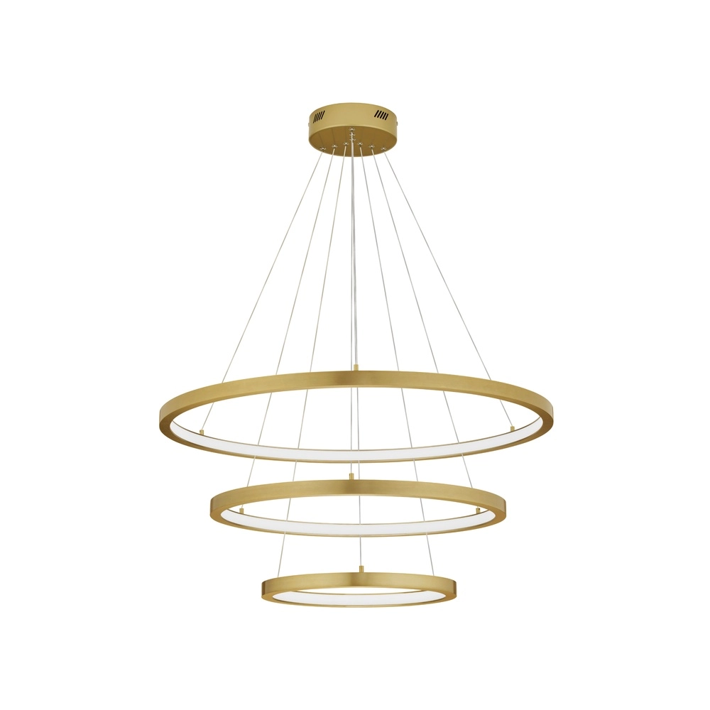 Goldene Pendelleuchte Empatia Design Dreibettzimmer Lyora 5212017442734