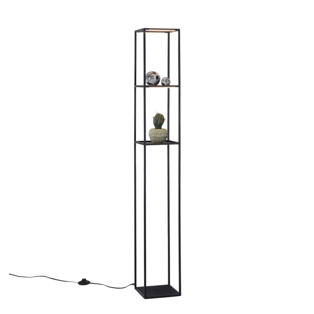 Schlanke Stehlampe Conni Schwarz Paul Neuhaus 4012248361009