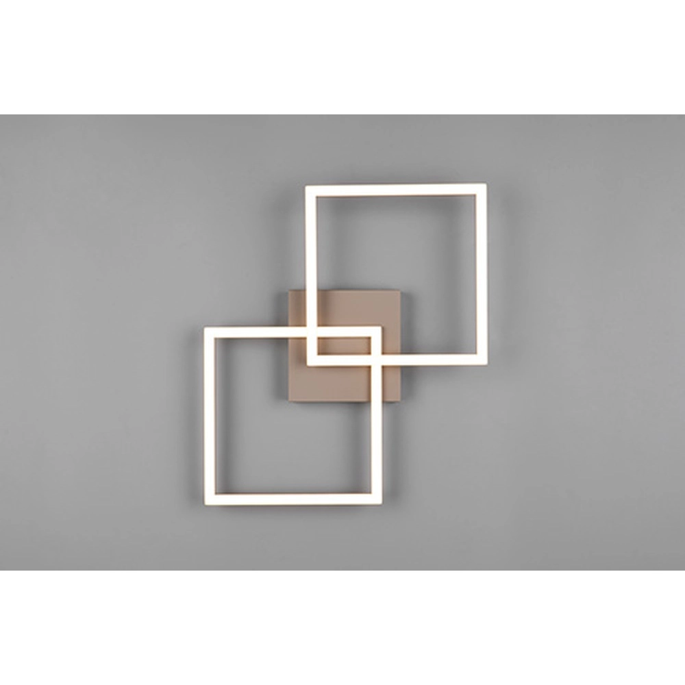 Moderne Deckenlampe Trail 60 cm sandbraun Trio 4017807713572