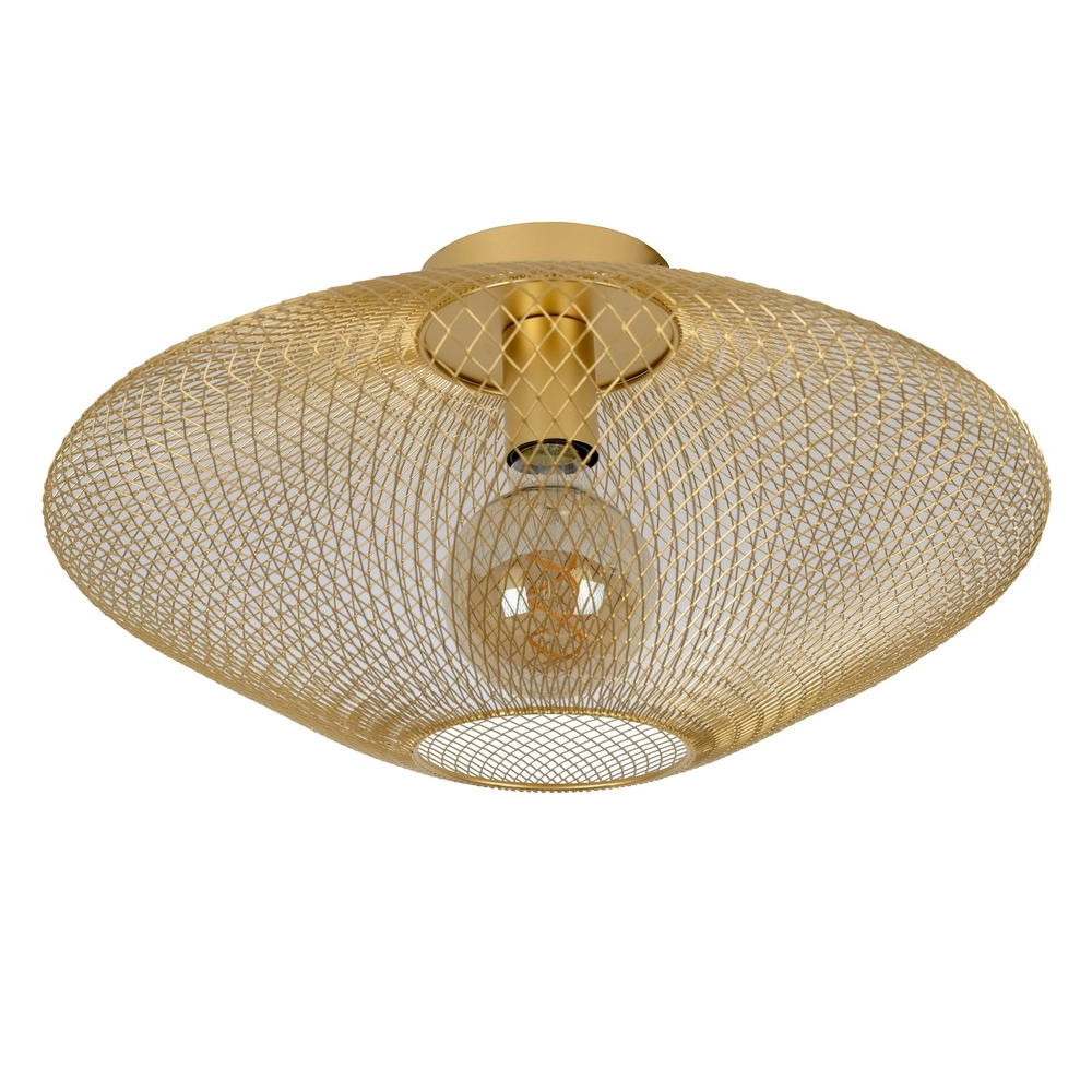 Netzdeckenlampe Mesh Gold