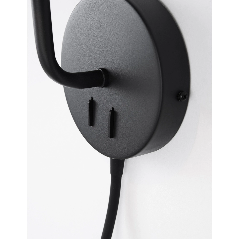 Nachttischlampe Sage schwarz Lyora 5212017424051