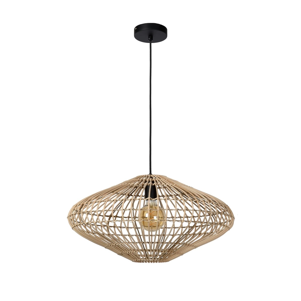 Rattan-Pendellampe Magali Ø 56 cm