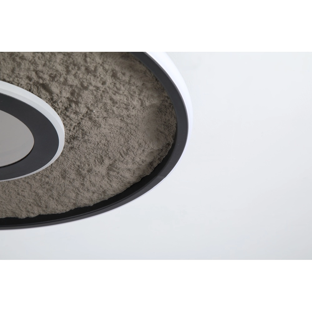 Deckenleuchte Lumadisc Schwarzes Infinity-Zentrum Searchlight 5053423297989