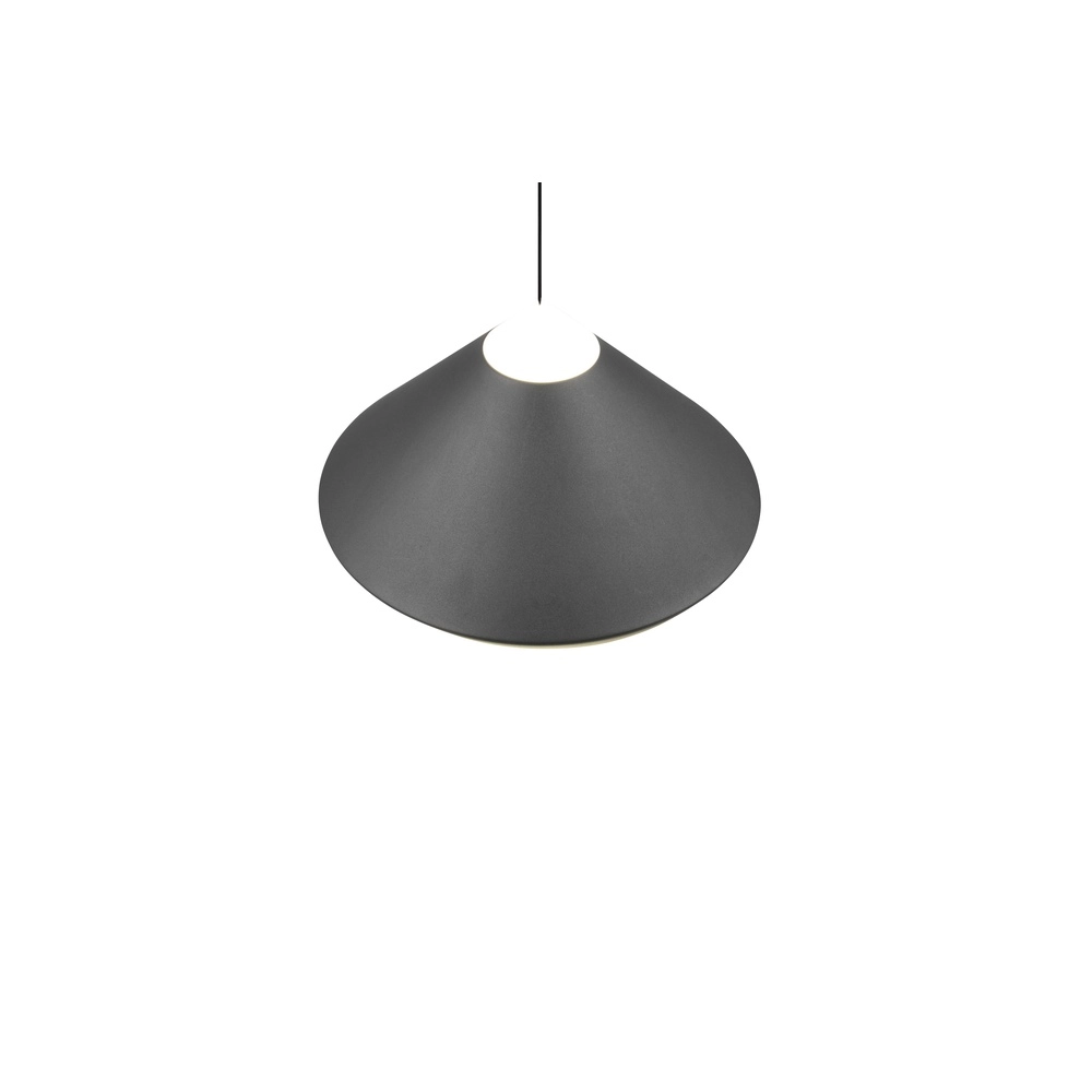 Moderne Pendelleuchte Laguna Ø 30cm schwarz Trio 4017807677508