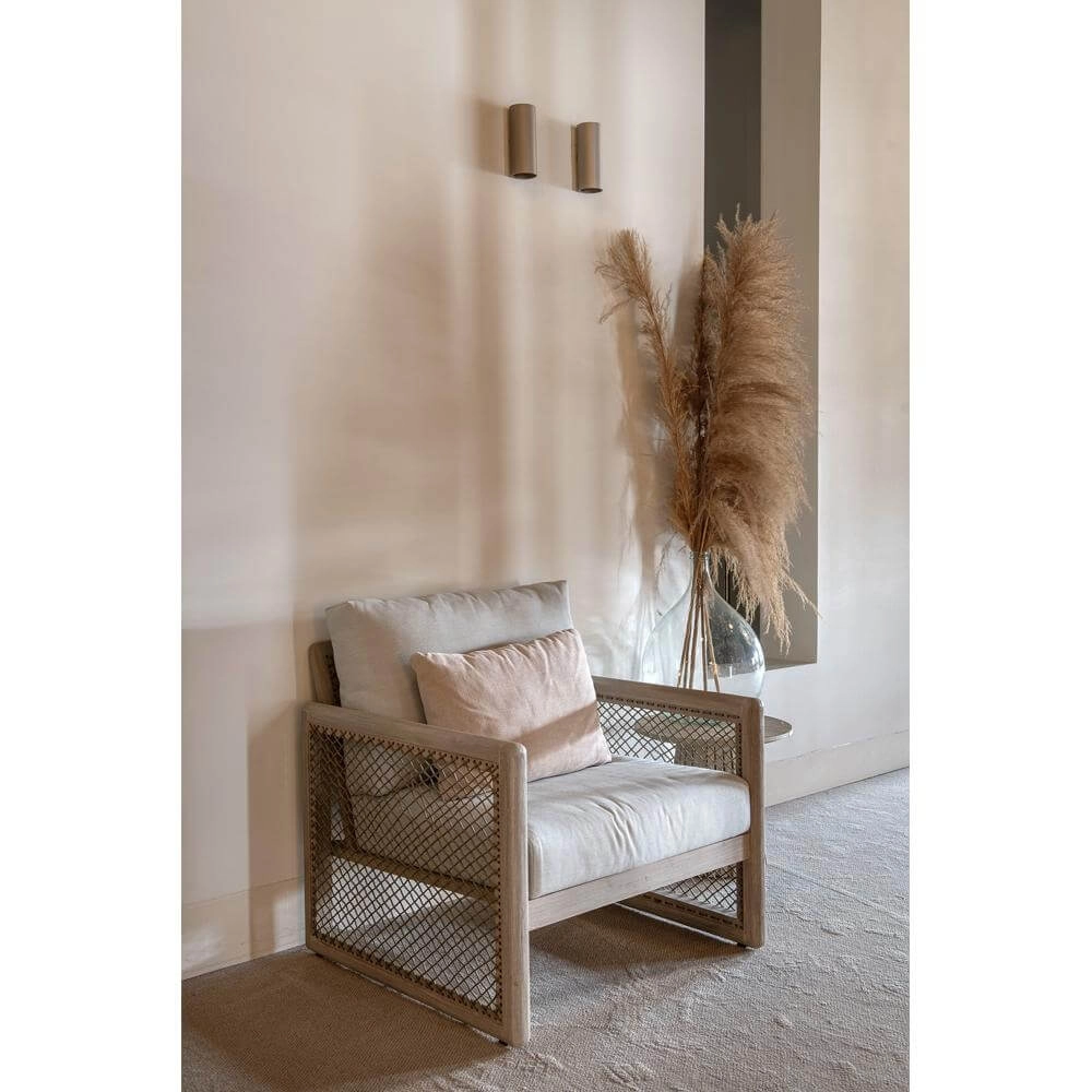 Design-Wandleuchte Brody2 Champagner Artdelight 8720701100107