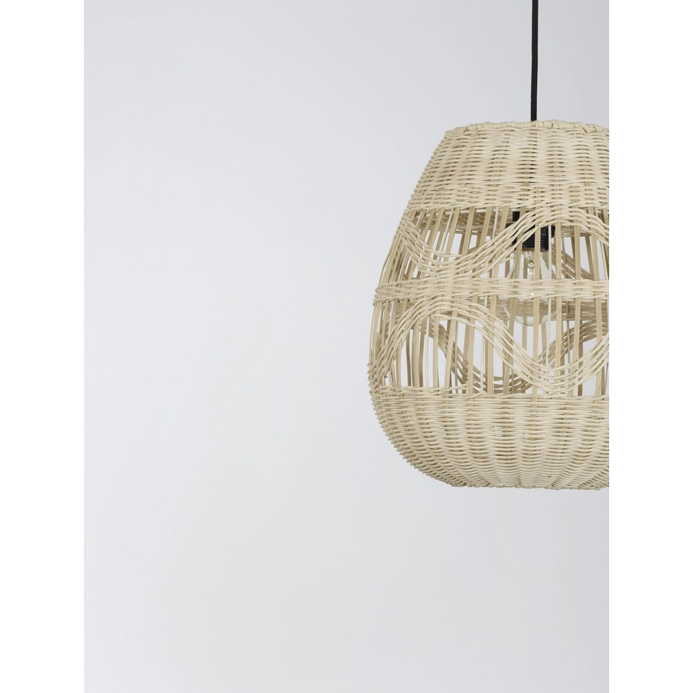 Rattan Pendelleuchte Marlo Ø 30cm Lyora 5212017438805