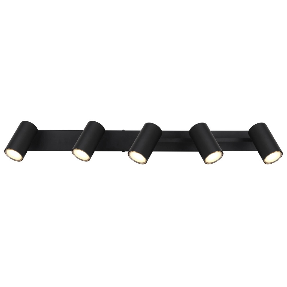 Deckenlampe 5-Leuchten Robby Schwarz Globo 9007371439577