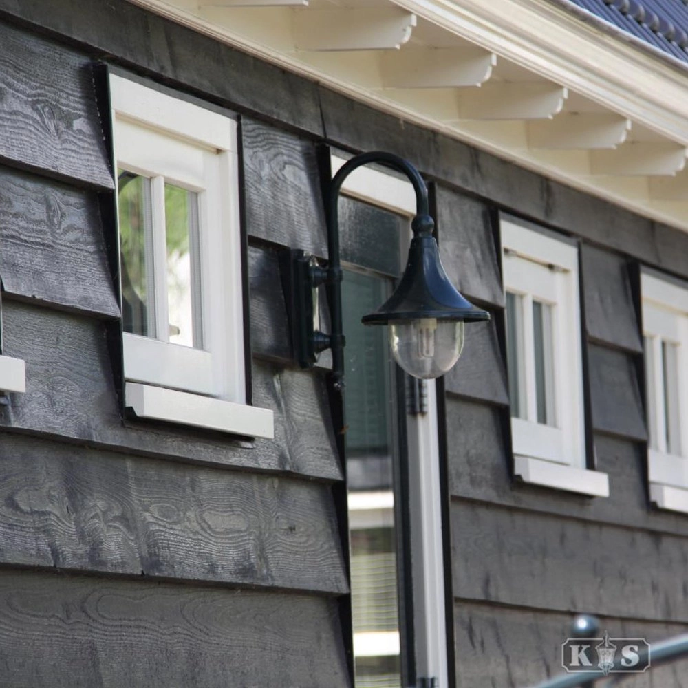 Klassische stabile Lampe Rimini schwarz KS 8714732512343