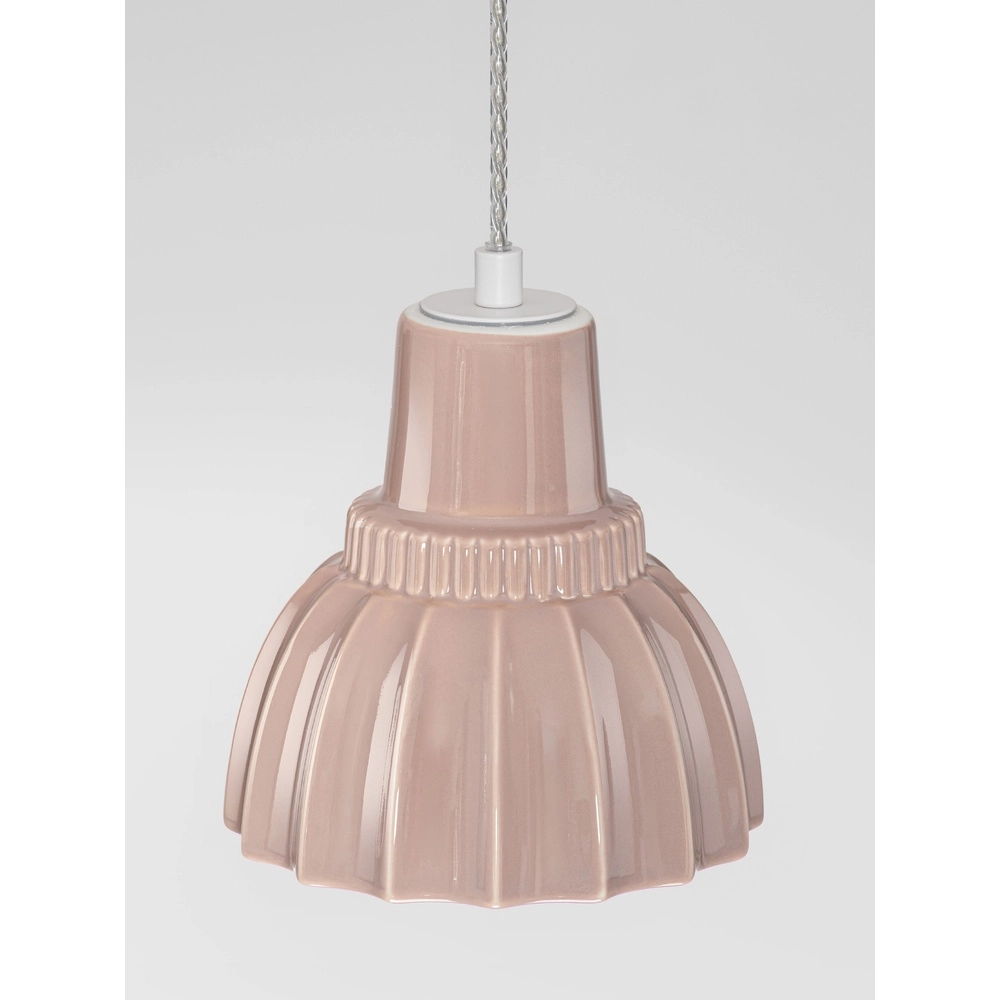 Pendellampe Picco Weiß mit Mokkabraun Lyora 5212017495389