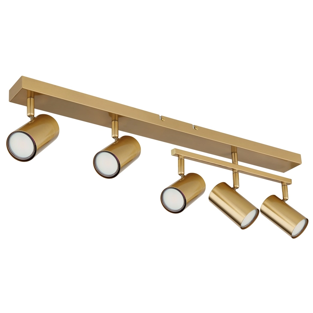 Deckenlampe 5-Leuchten Robby Gold Globo 9007371449088