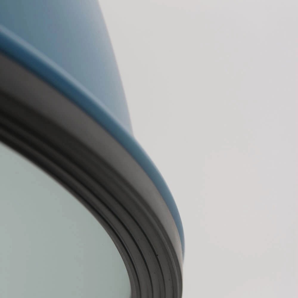 Pendelleuchte Bikkel blau mit Metallgrau Steinhauer 8712746105162