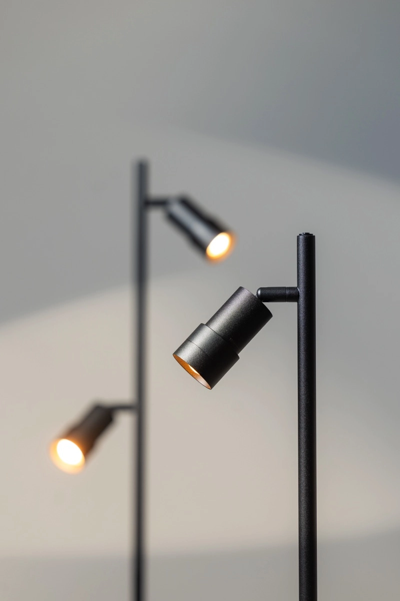 Doppelte LED-Leselampe Liam Schwarz ETH 8720195310662
