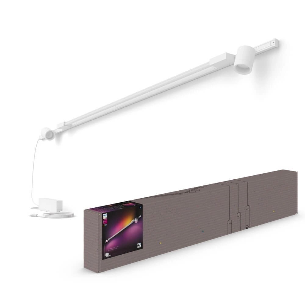 Hue Perifo - White and color Set mit 2 Wandstrahlern und Farbverlauf in Weiß Philips 8719514407909