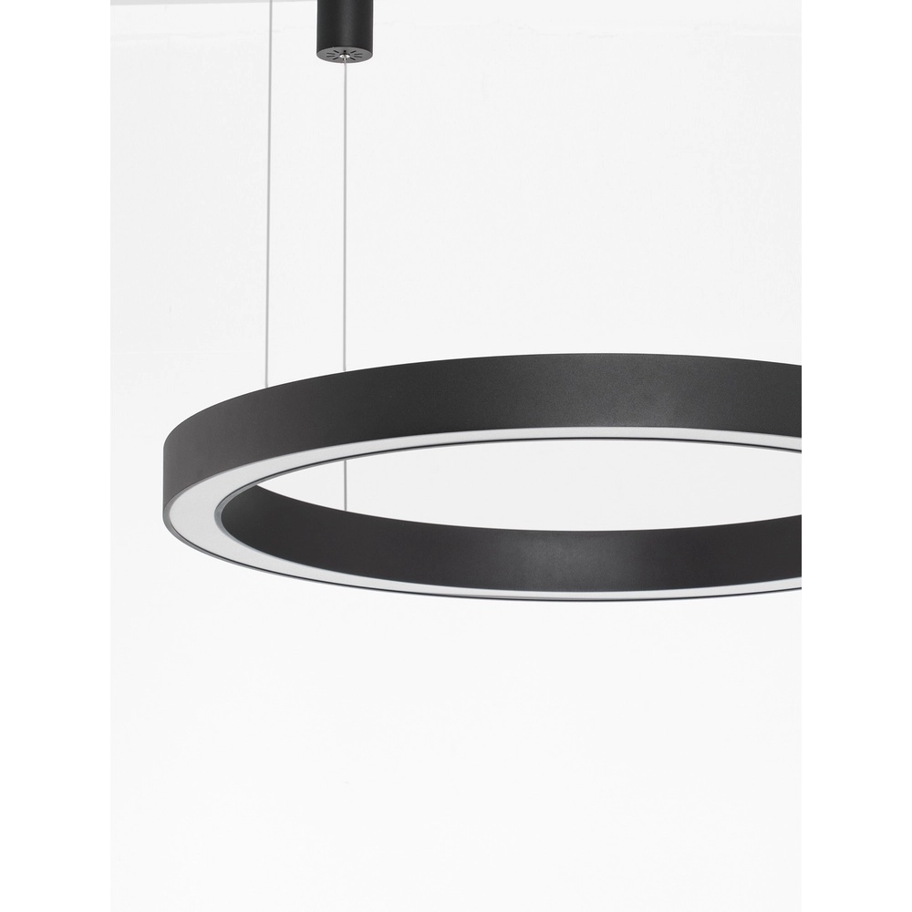 Pendelleuchte Morbido schwarz Ø 100cm Lyora 5212017438706