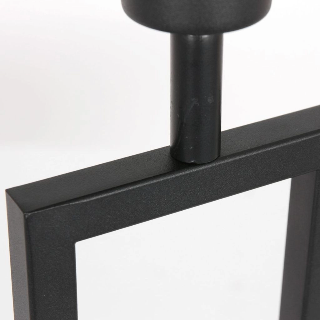 Schwarze Tischlampe Stang mit Korkkappe Ø30 cm Steinhauer 8712746180602