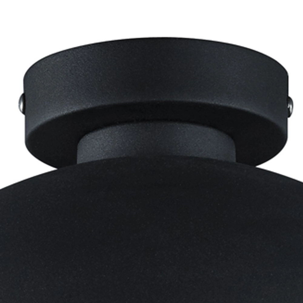 Deckenleuchte Jimmy 31 cm schwarz mit antiken gold Trio 4017807284348