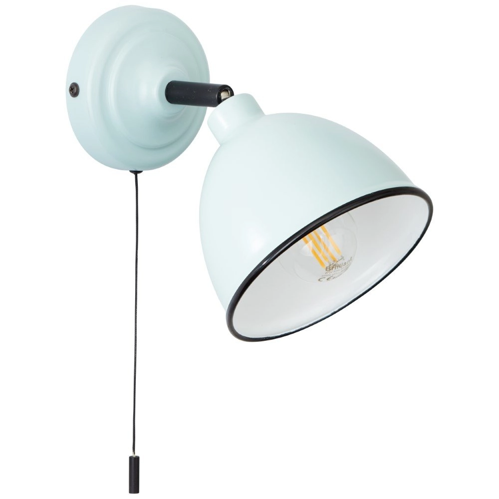 Wandlampe Telio Pastellblau Brilliant 4004353355387