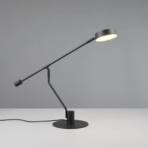 LED-Schreibtischlampe Manduro Schwarz Trio 4017807615999