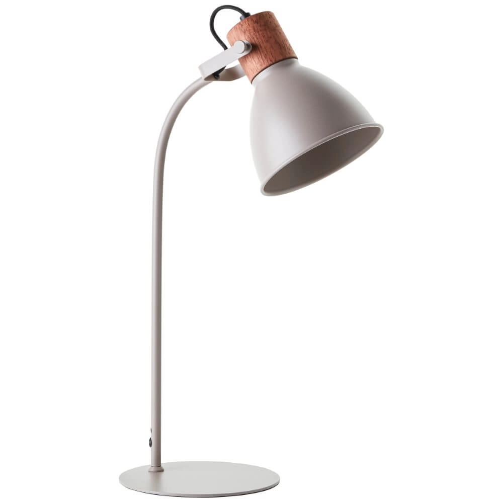 Tischlampe Erena Taupe Brilliant 4004353412974