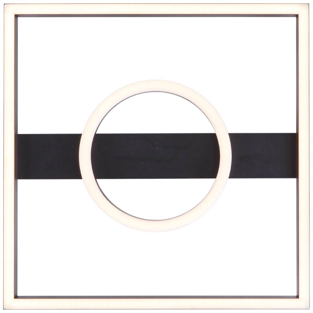Deckenleuchte Maureen 40 x 40 cm schwarz Brilliant 4004353420108