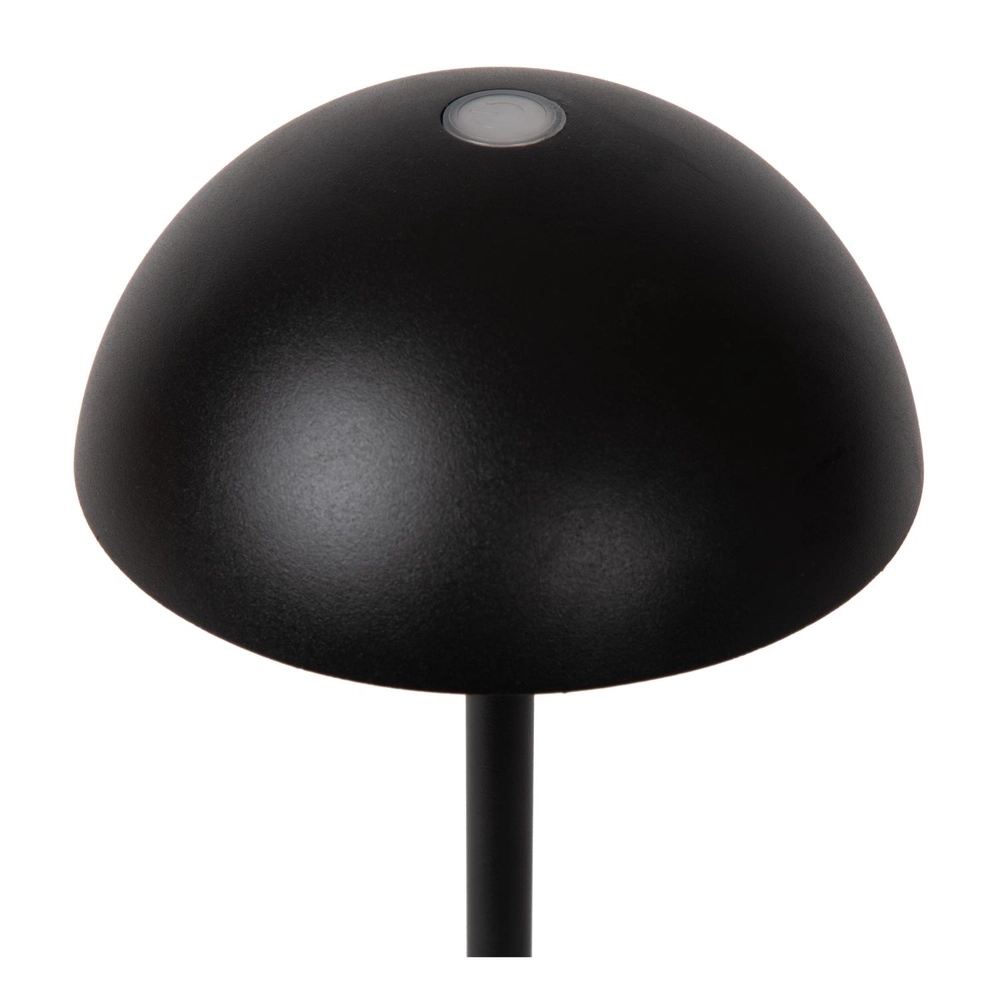 Wiederaufladbare Tischlampe Joy IP54 schwarz Lucide 5411212151940