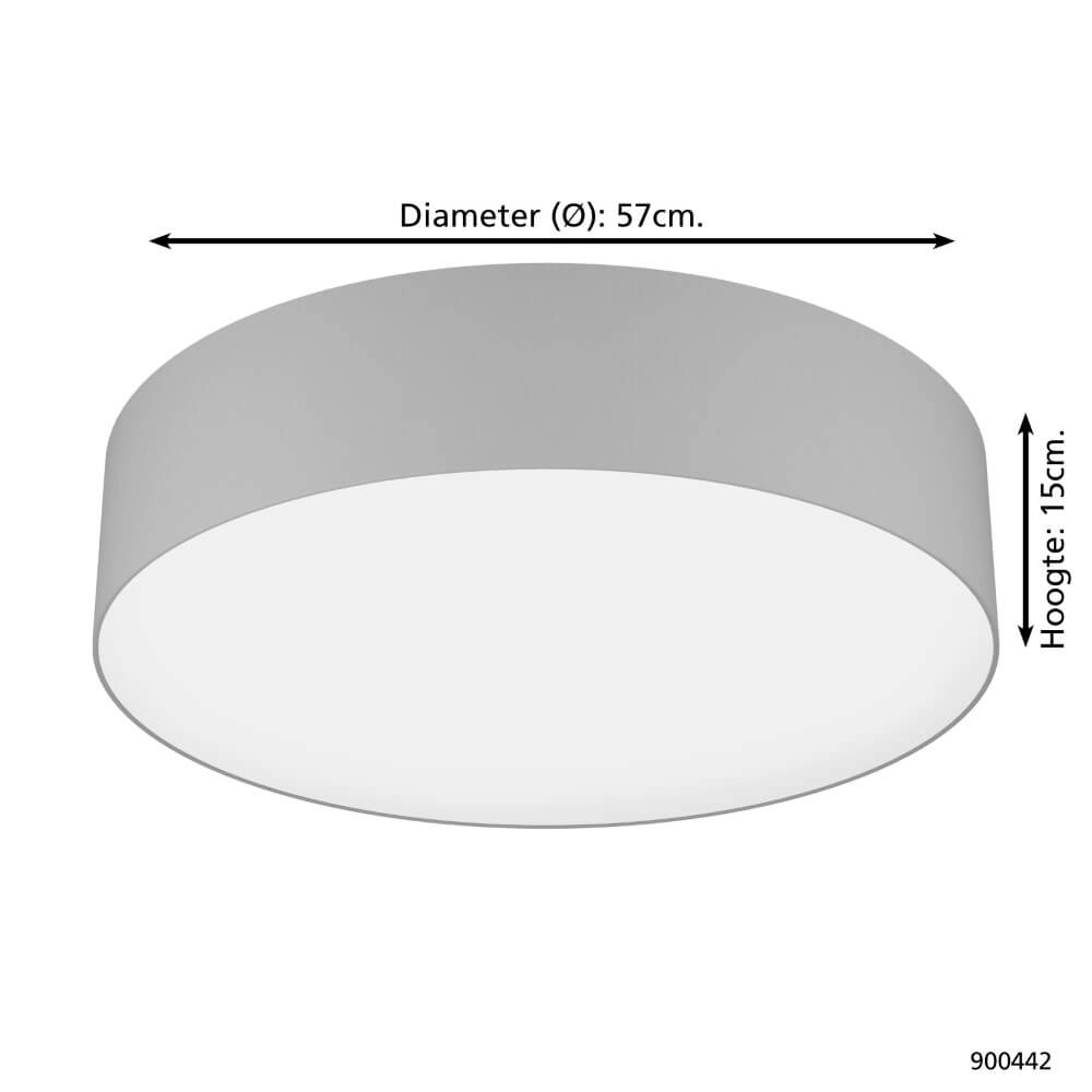 Deckenlampe Zigbee Romao-Z grau Eglo 9008606243938