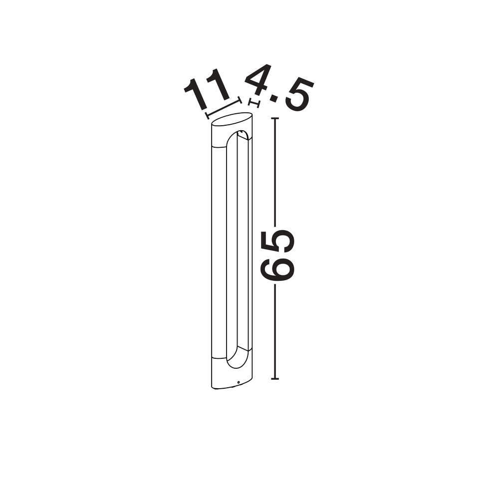 Design-Bahn-Beleuchtung Dira 65cm Lyora 5212017477194