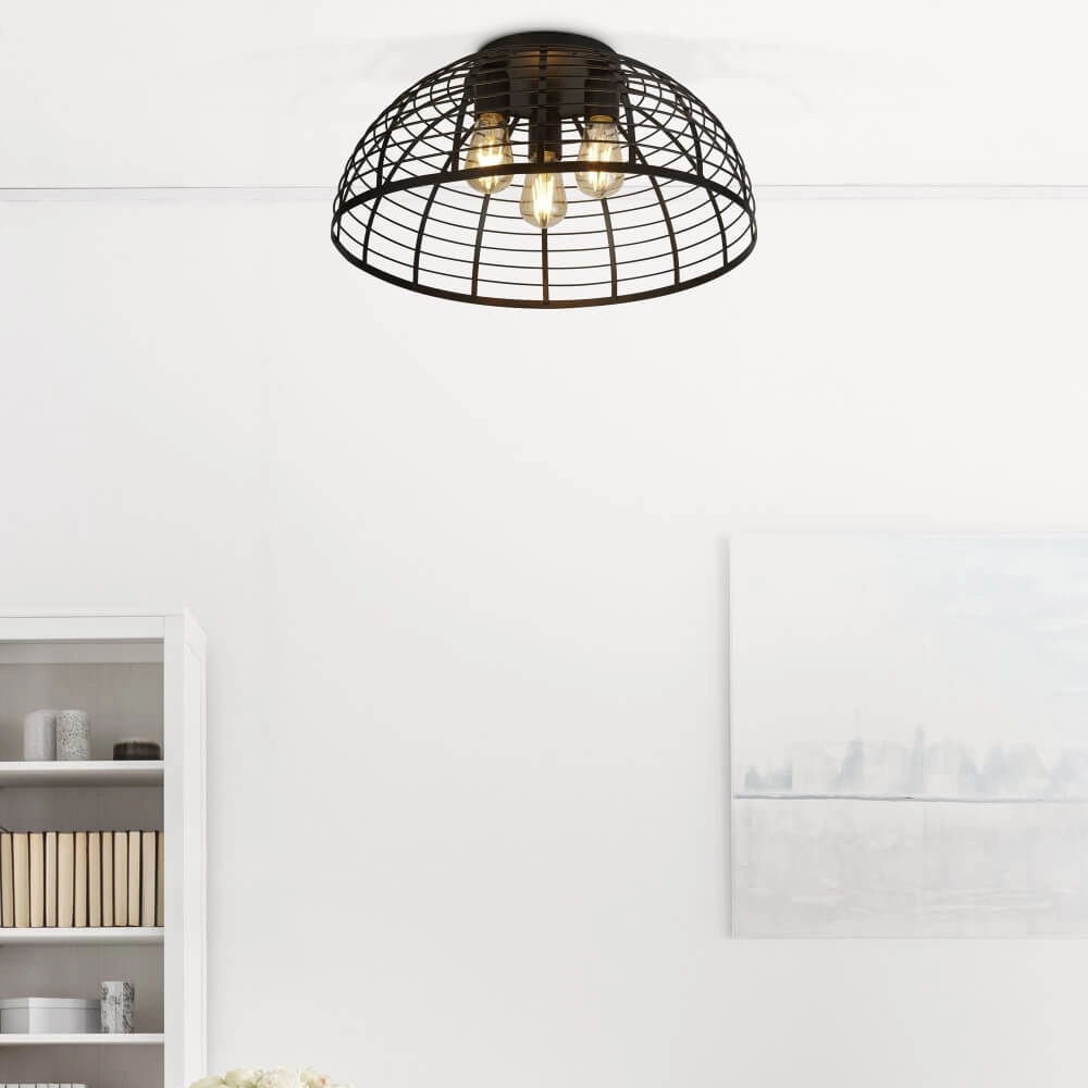 Industrielle Deckenleuchte Vision Ø 40cm Searchlight 5053423227603