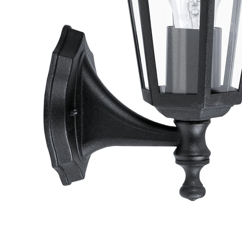 Außenlampe Laterna 4 schwarz Eglo 9002759224684