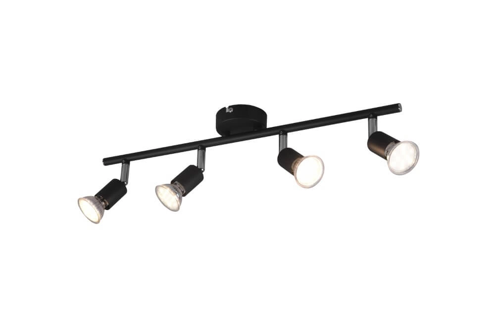 Stelle Paris 4-Licht-Schwarz Trio 4017807505153