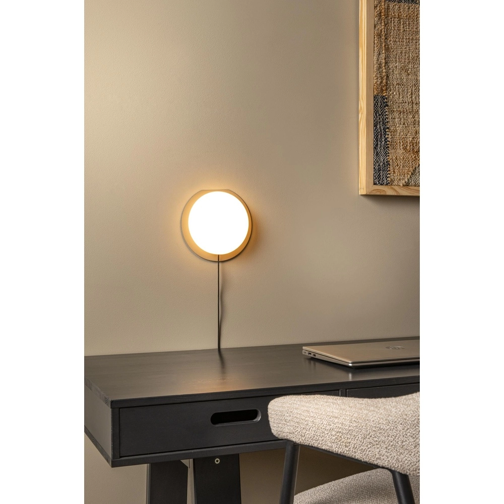 Design-Tischlampe Alinda Ø 20cm taupe Lucide 5411212771612