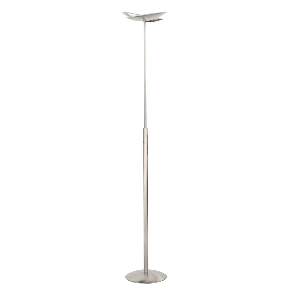 Design-Stehleuchte Sapporo nickel Ø 29cm