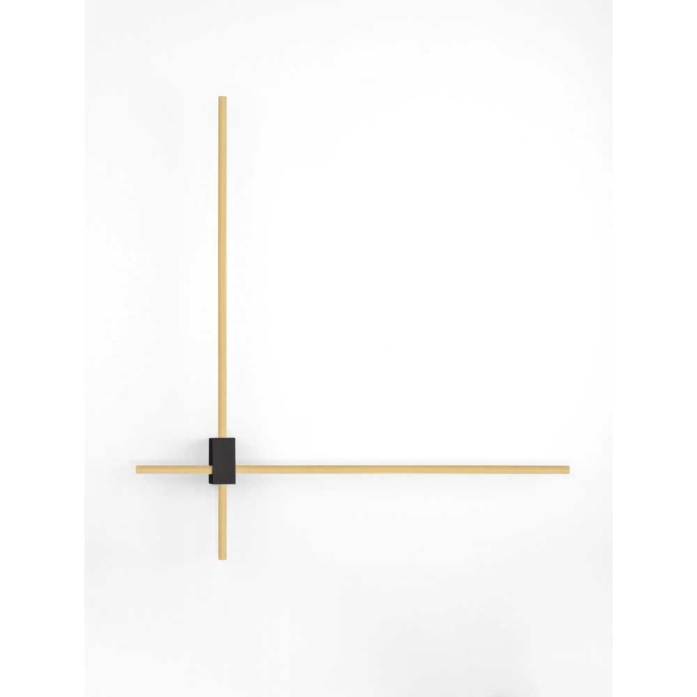 Schlanke Wandleuchte Peak Gold Lyora 5212017473714