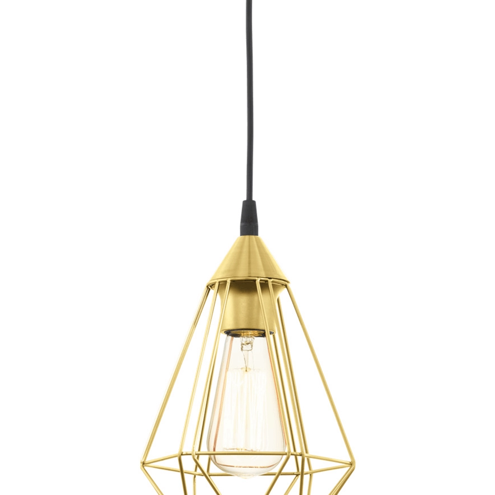 Goldene Hängelampe Tarbes Ø 17,5cm Eglo 9002759436810