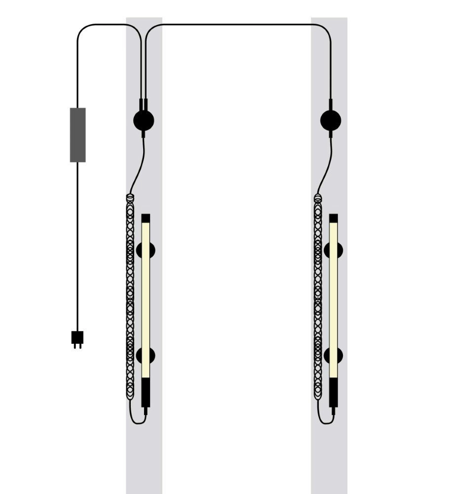 Garnitur Line Light 2-POST Scangrip 5708997352250