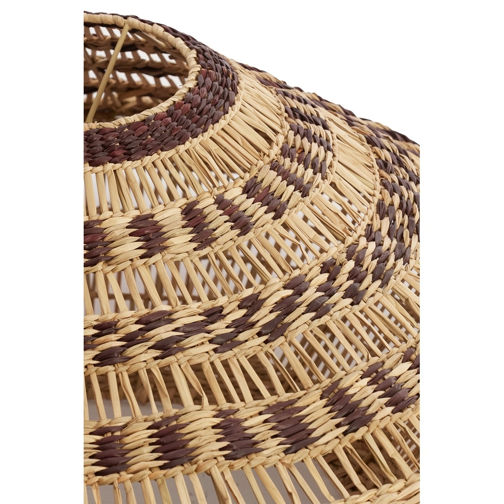 Pendellampe Owana Ø 80 cm Rattanbraun Light & Living 8717807836801