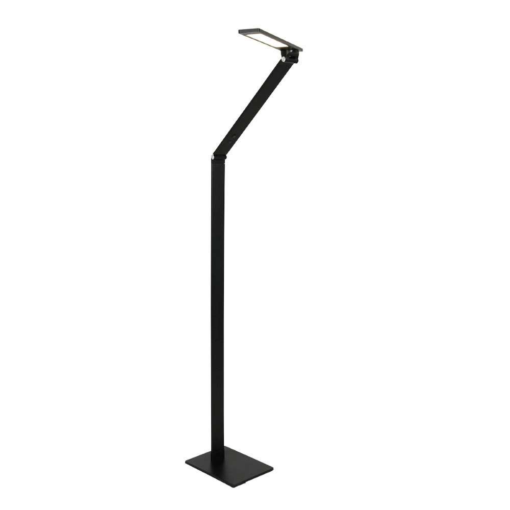 Schwarze Leselampe Serenade LED 100cm Steinhauer 8712746132656