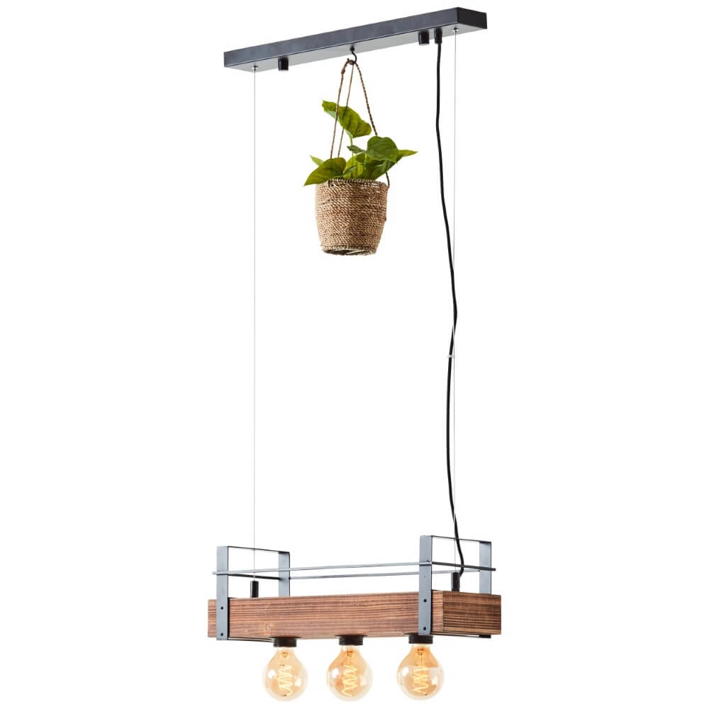 Hängelampe Bankwood 50cm Brilliant 4004353396571
