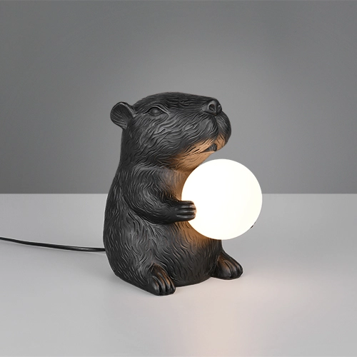 Tischlampe Capi Schwarz Trio 4017807685947
