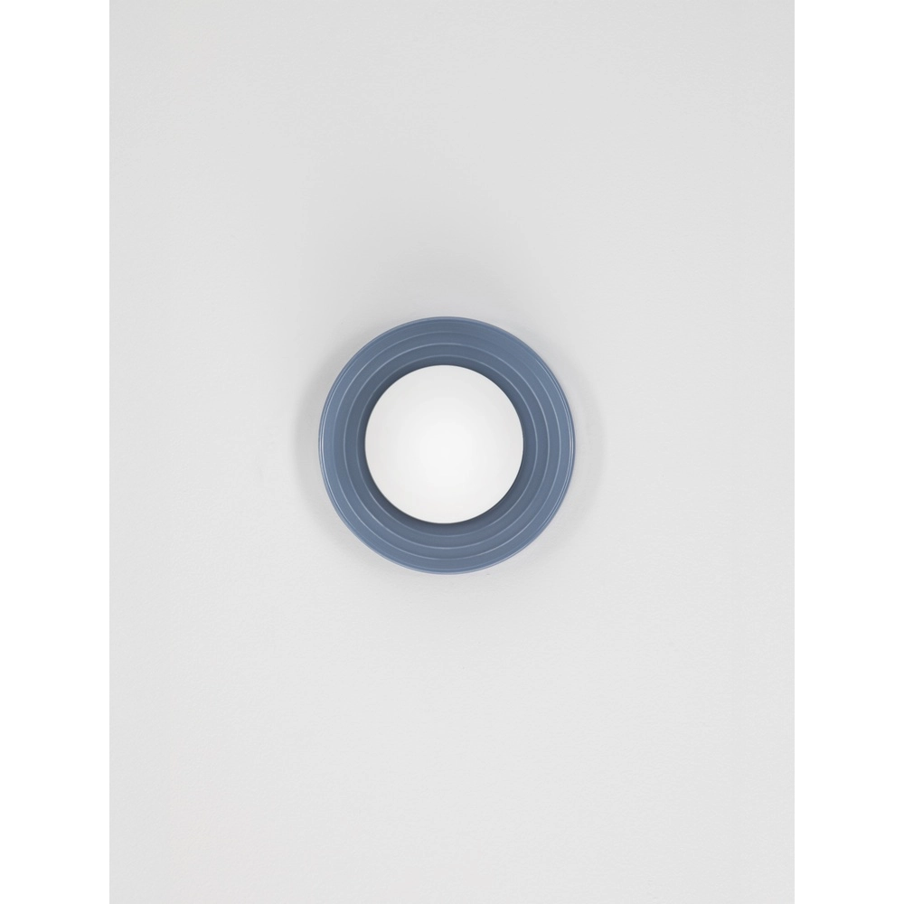 Wandleuchte Orbique hellblau Ø 16cm Lyora 5212017483904
