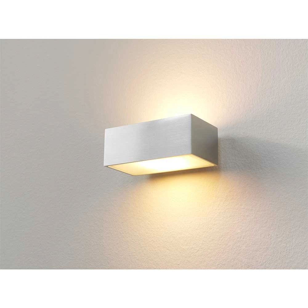 LED-Fassadenscheinwerfer Eindh 13 cm Aluminium