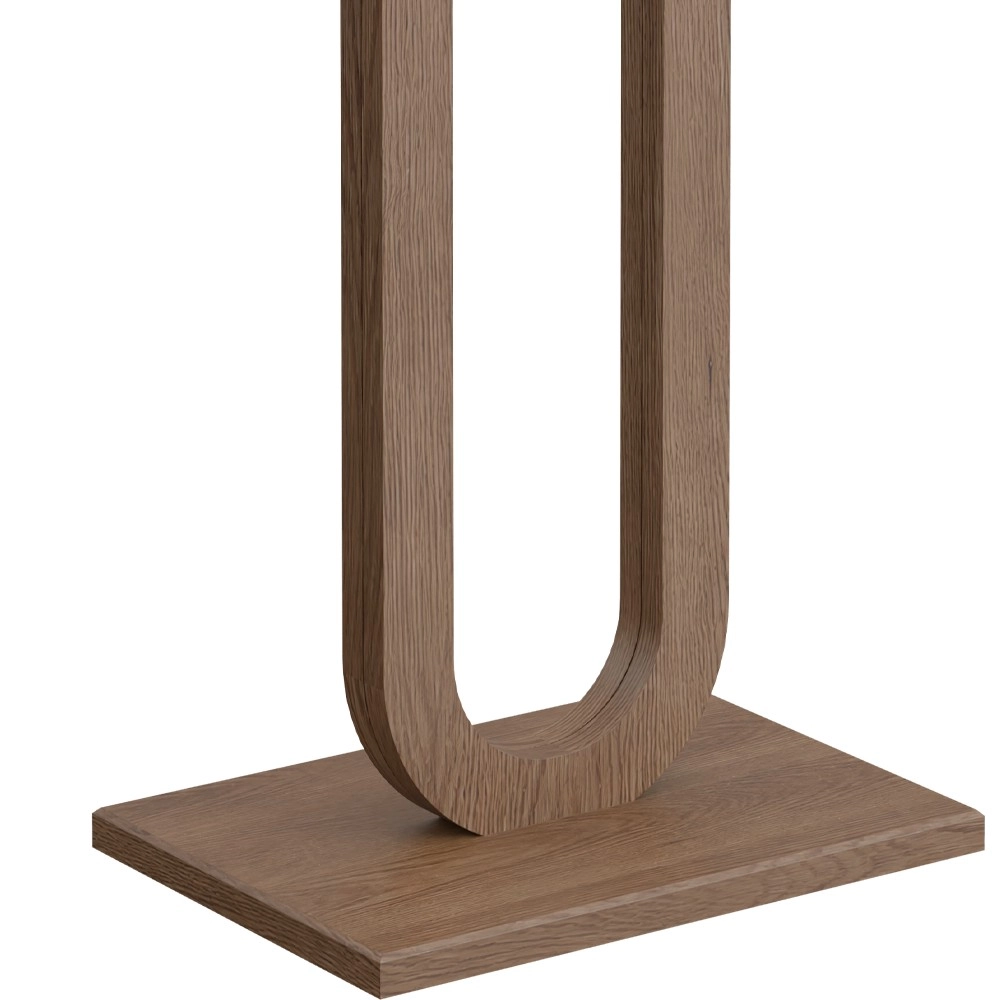 Stehlampe Sino Loop Dunkles Holz Masterlight